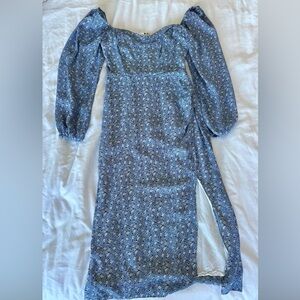 Abercrombie & Fitch Long-Sleeve Midi Dress